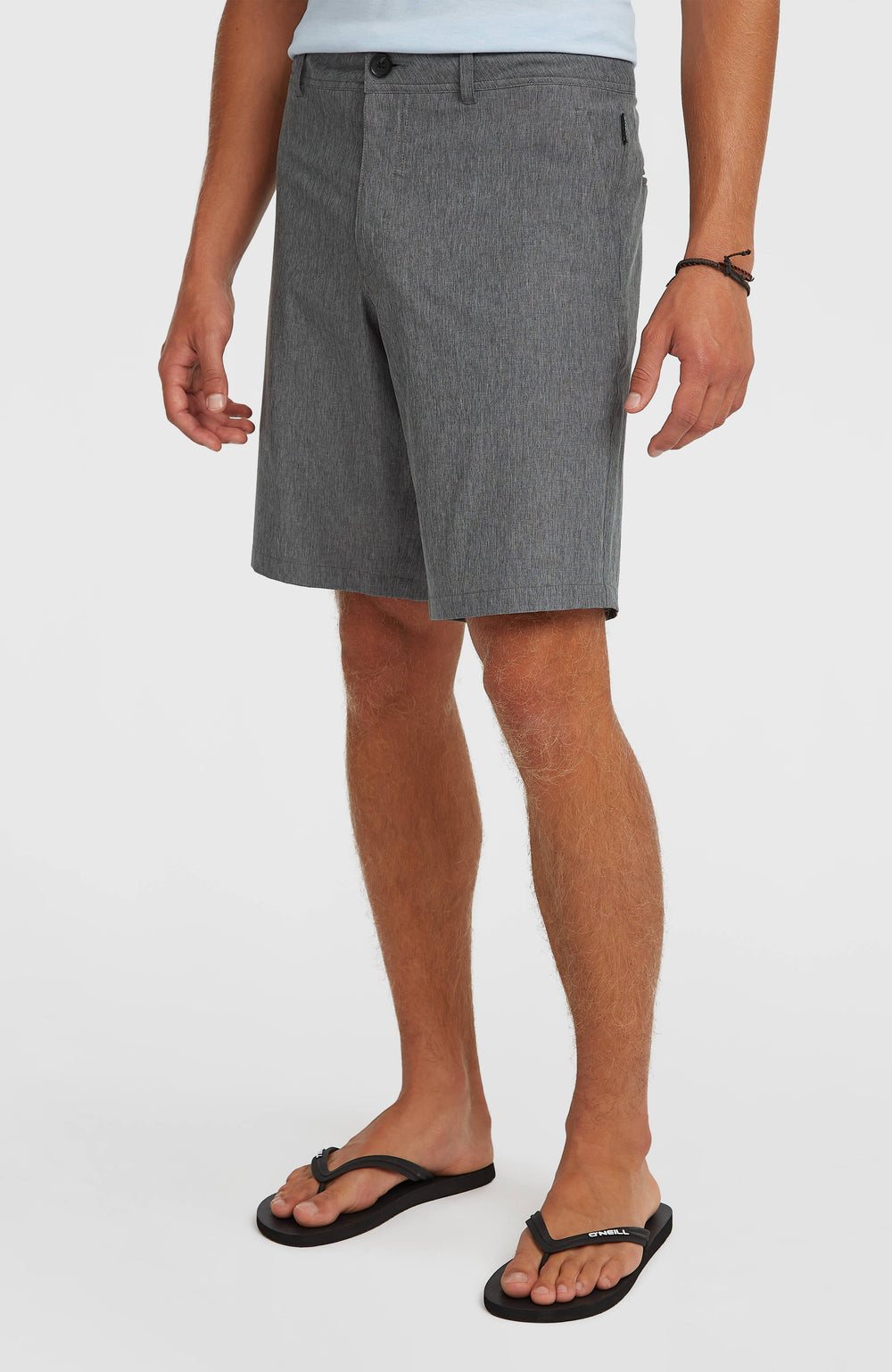 Hybrid 19" Melange Shorts Men - Black Out