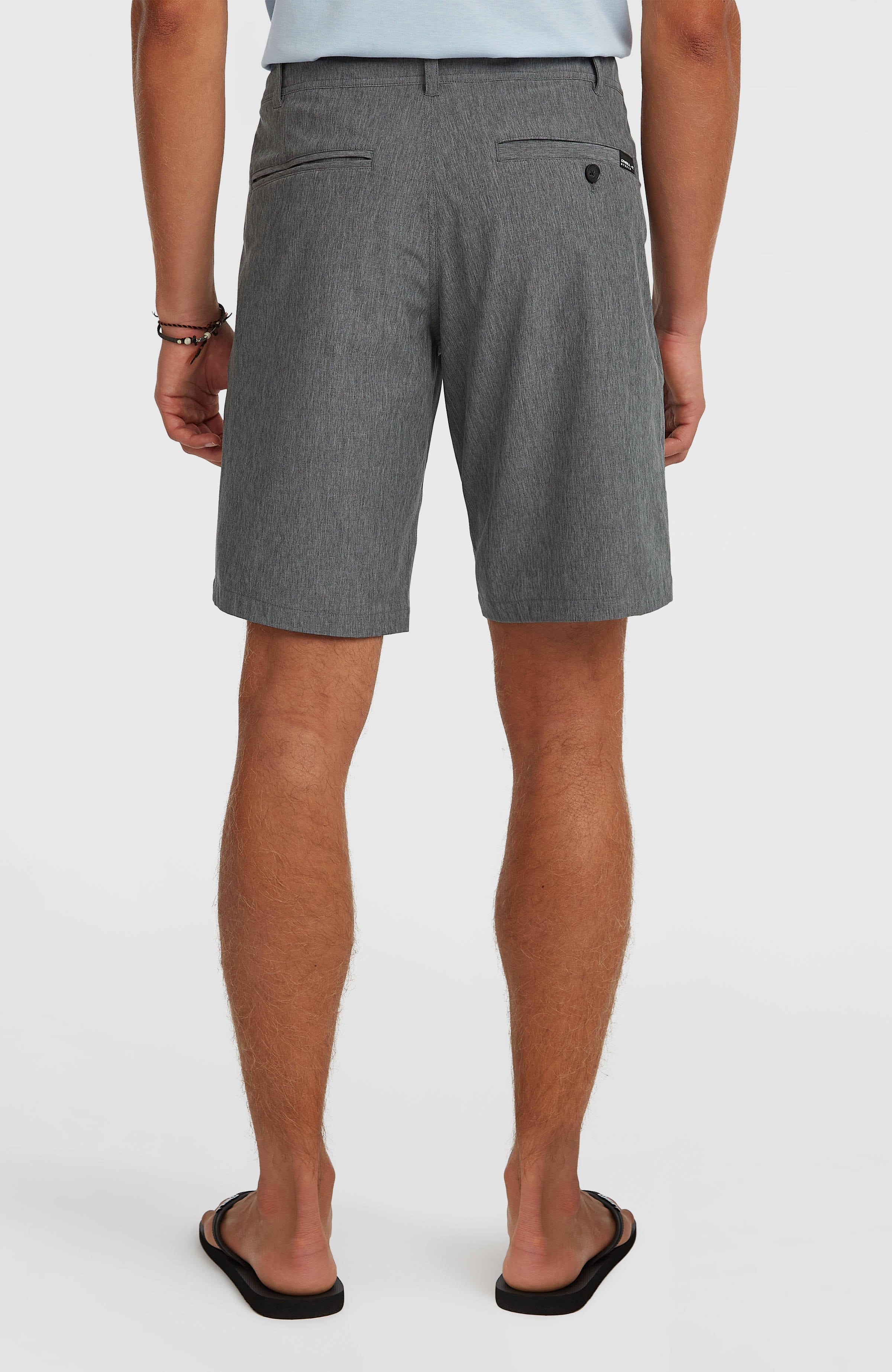 Hybrid 19" Melange Shorts Men - Black Out