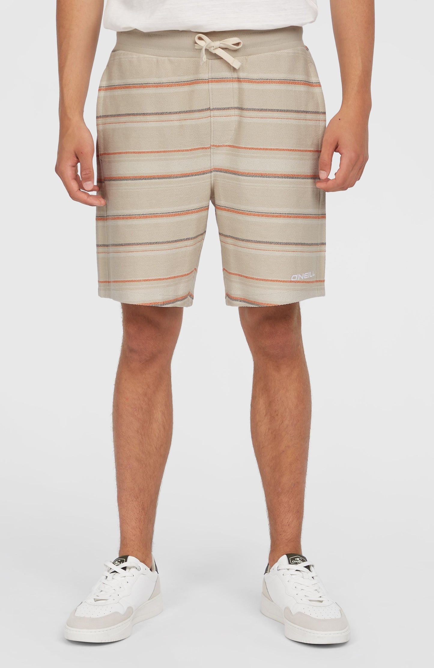 Bavaro Shorts Men - Beige/Orange Bavaro Stripe