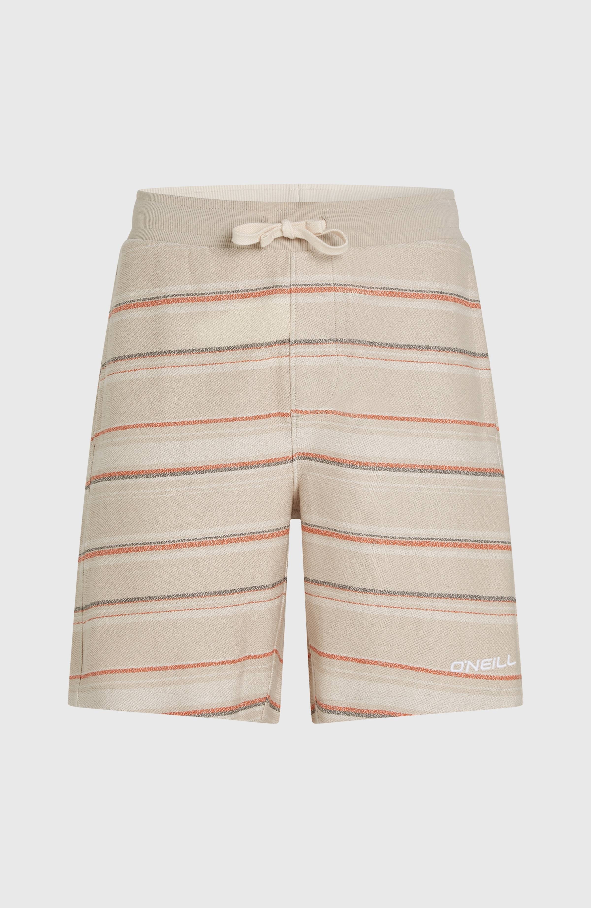 Bavaro Shorts Men - Beige/Orange Bavaro Stripe