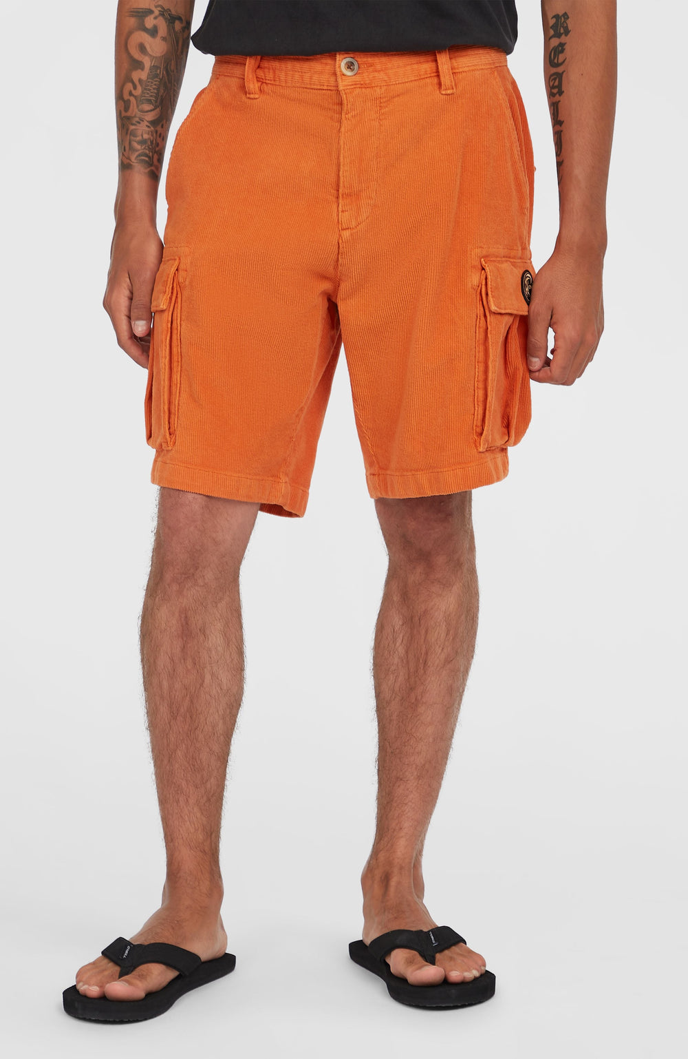 O'Riginals Cord Cargo Shorts Men - Cinnamon Stick