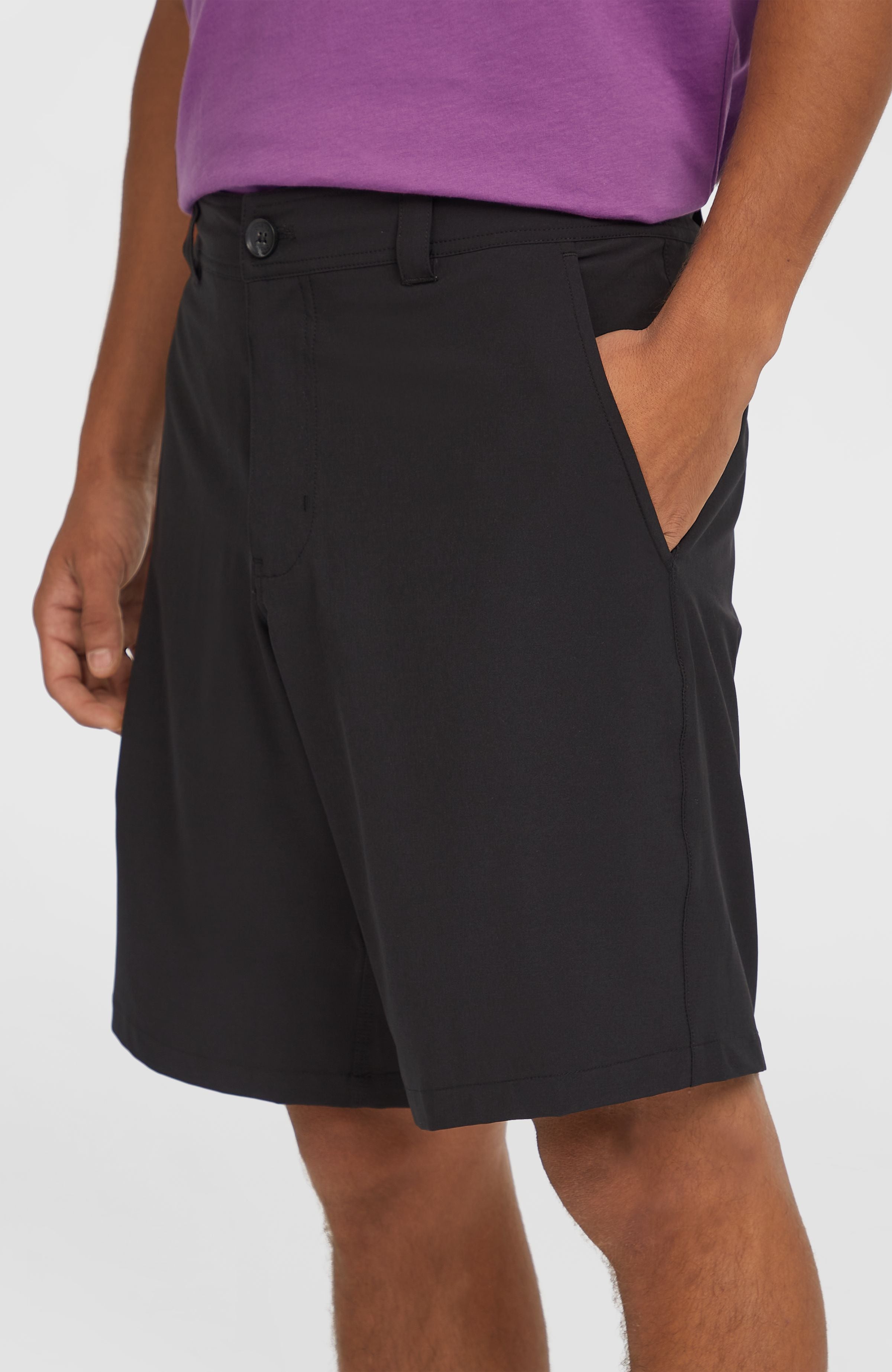 Hybrid Chino 19" Shorts Men - Black Out