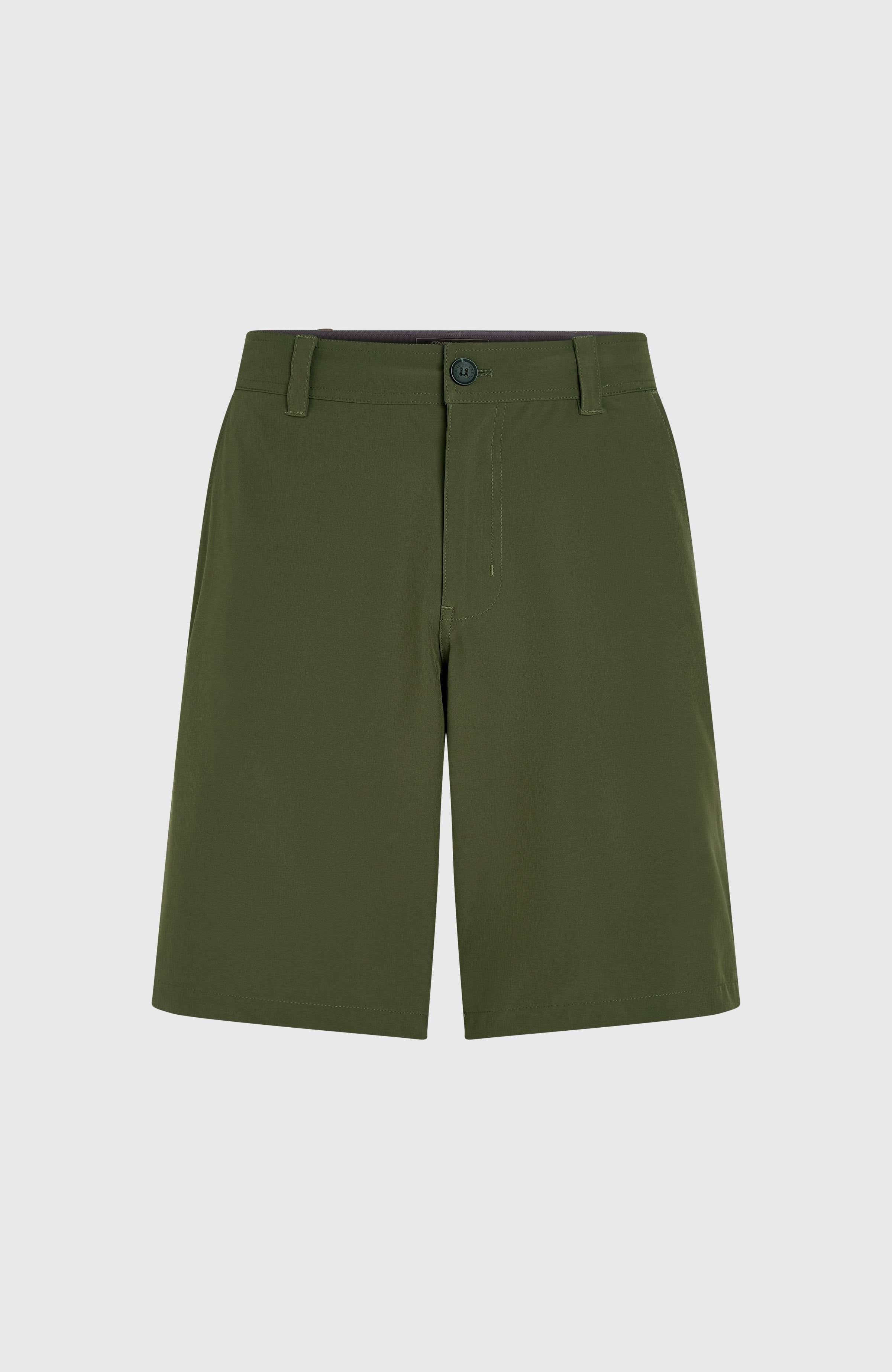 Hybrid Chino 19" Shorts Men - Forest Night