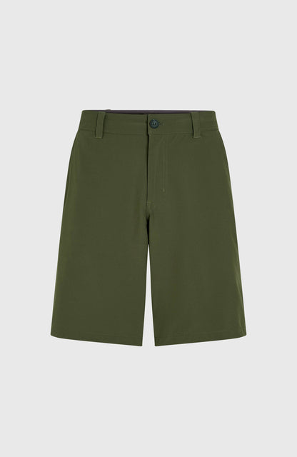 Hybrid Chino 19" Shorts Men - Forest Night