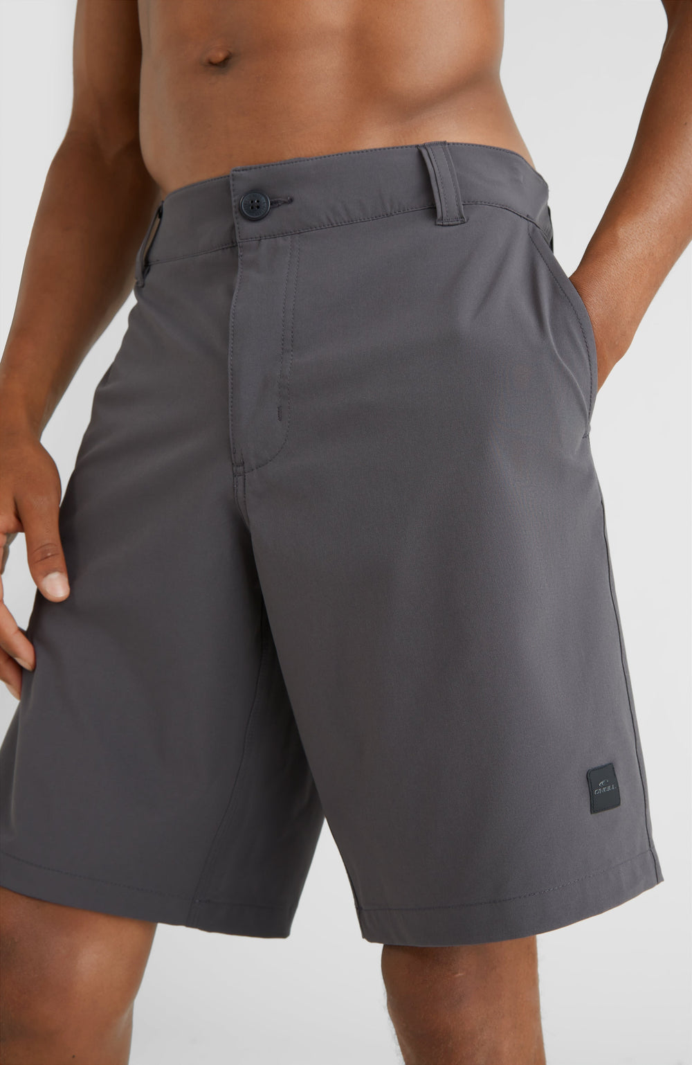 Hybrid Chino Shorts Men - Asphalt