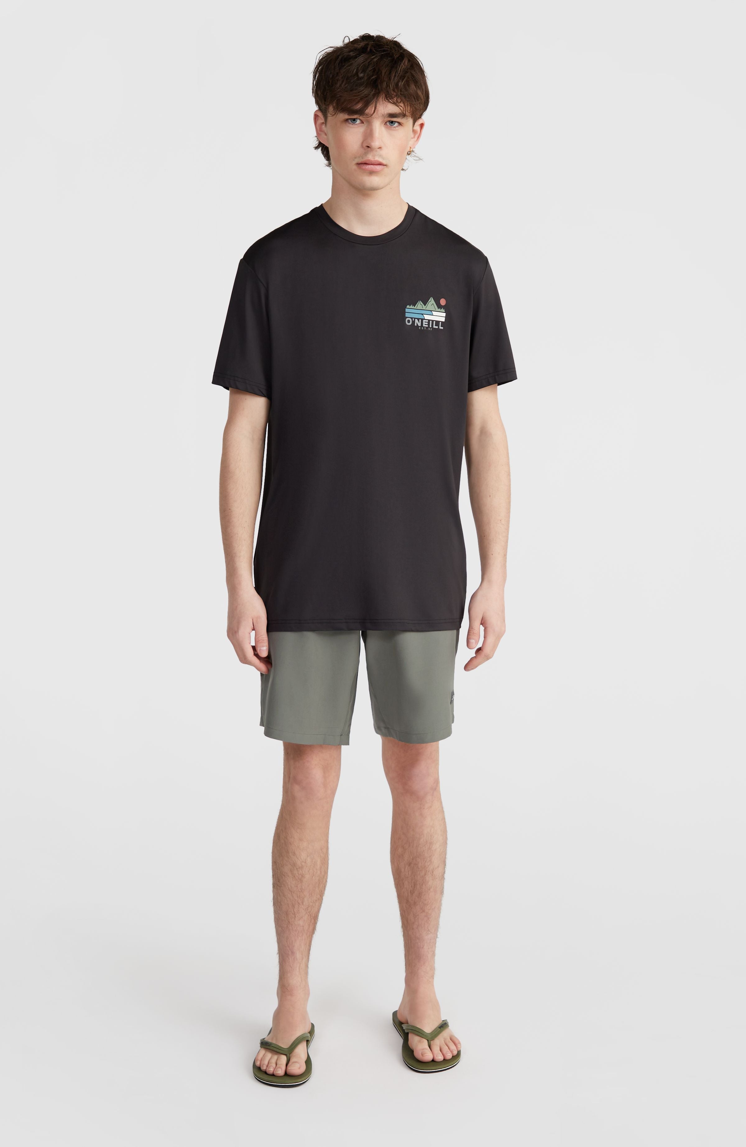Hybrid Chino Shorts Men - Military Green