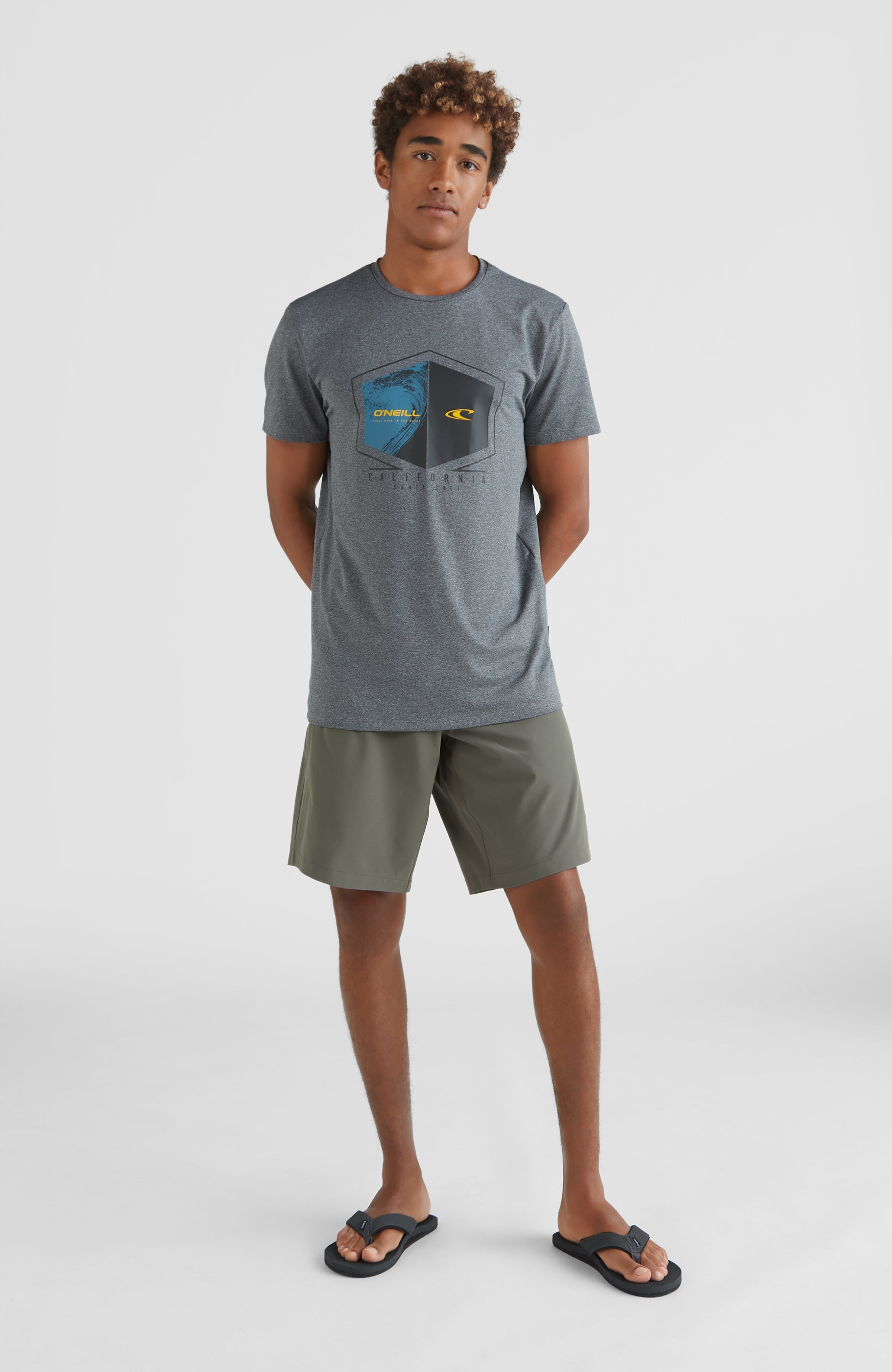 Hybrid Chino Shorts Men - Military Green