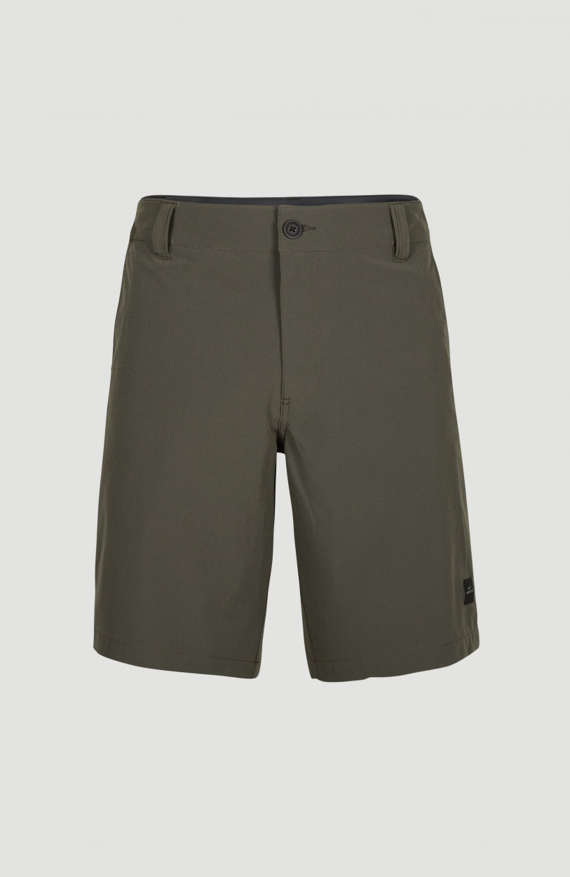 Hybrid Chino Shorts Men - Military Green