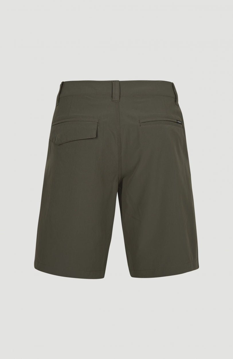 Hybrid Chino Shorts Men - Military Green
