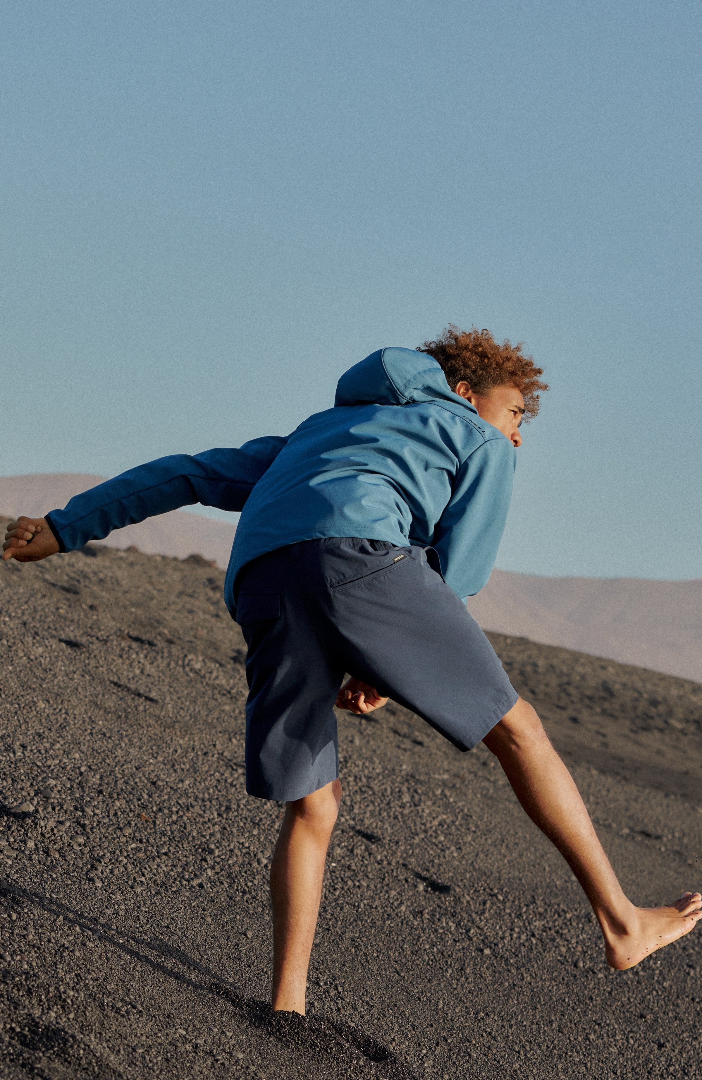 Hybrid Chino Shorts Men - Ink Blue
