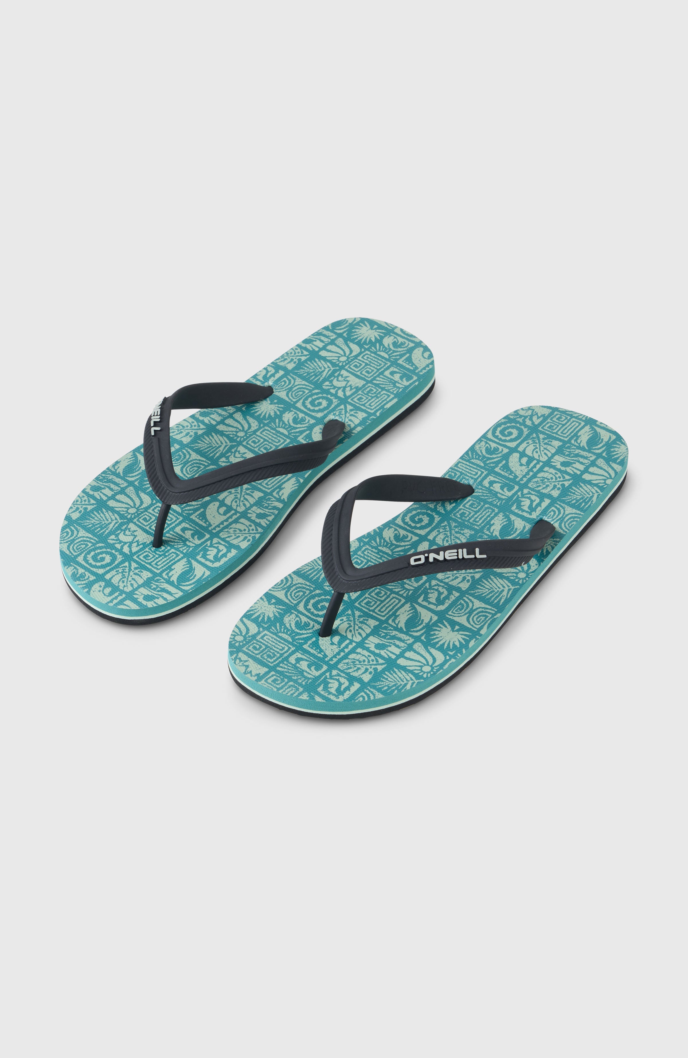Profile Graphic Sandals Men - Blue Bricks