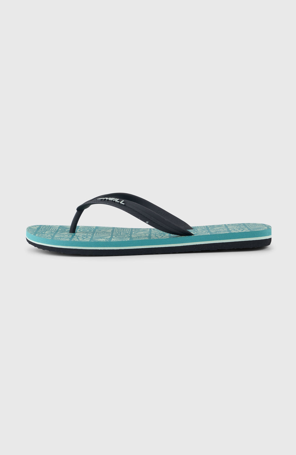 Profile Graphic Sandals Men - Blue Bricks