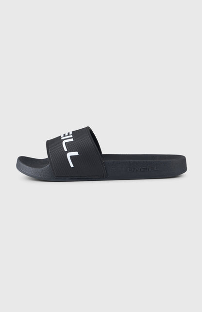Logo Slides Men - Black Out