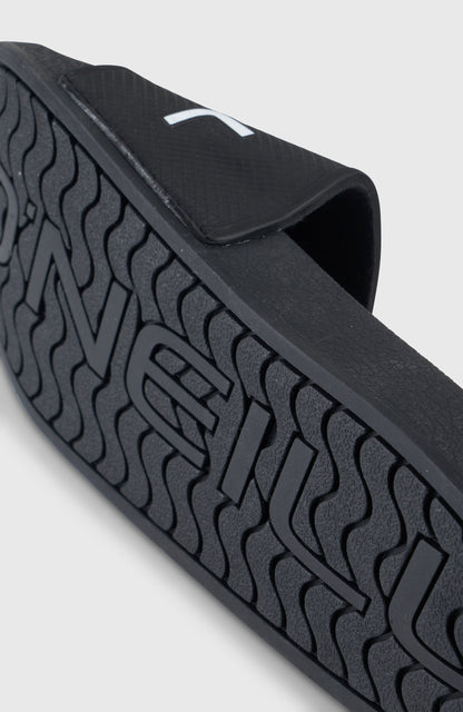 Logo Slides Men - Black Out