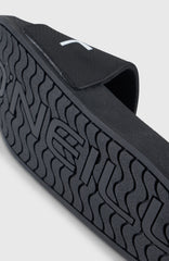 Logo Slides Men - Black Out