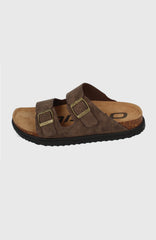 Vince Slider Sandals Men - COFFEE BEAN