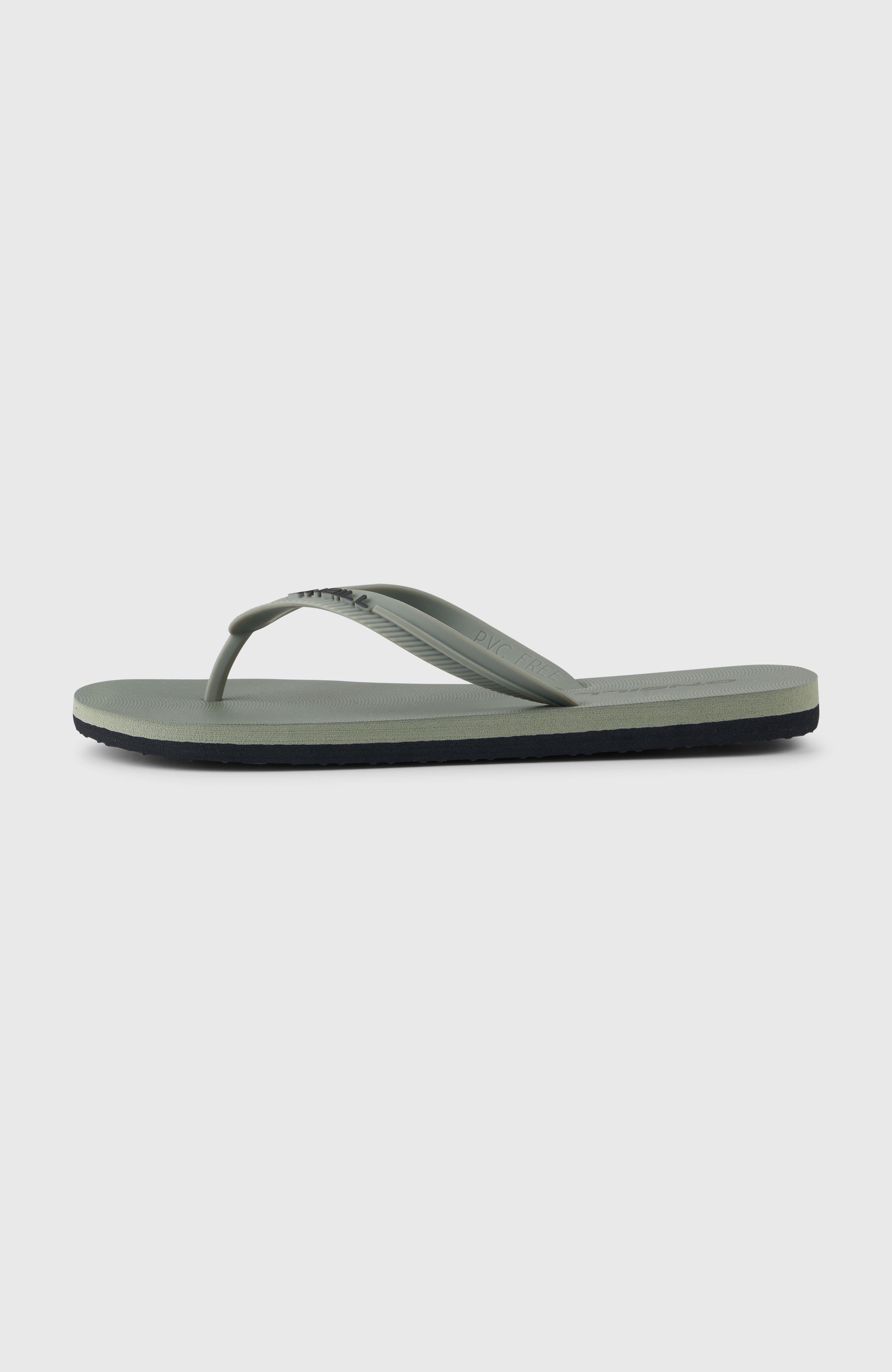 Profile Small Logo Sandals Men - Military Green