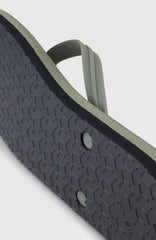 Profile Small Logo Sandals Men - Military Green