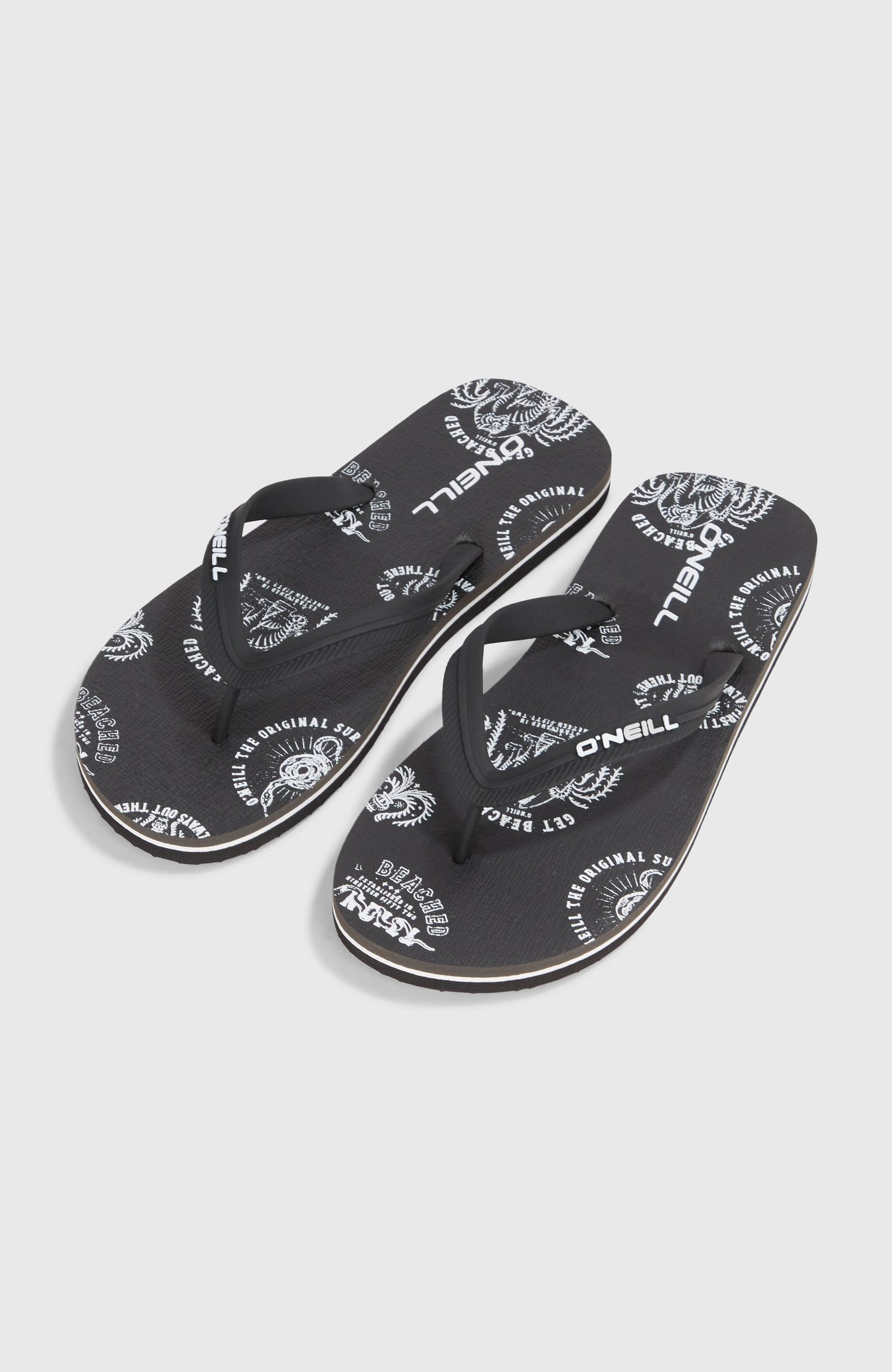 Profile Graphic Sandals Men - Black Mystical