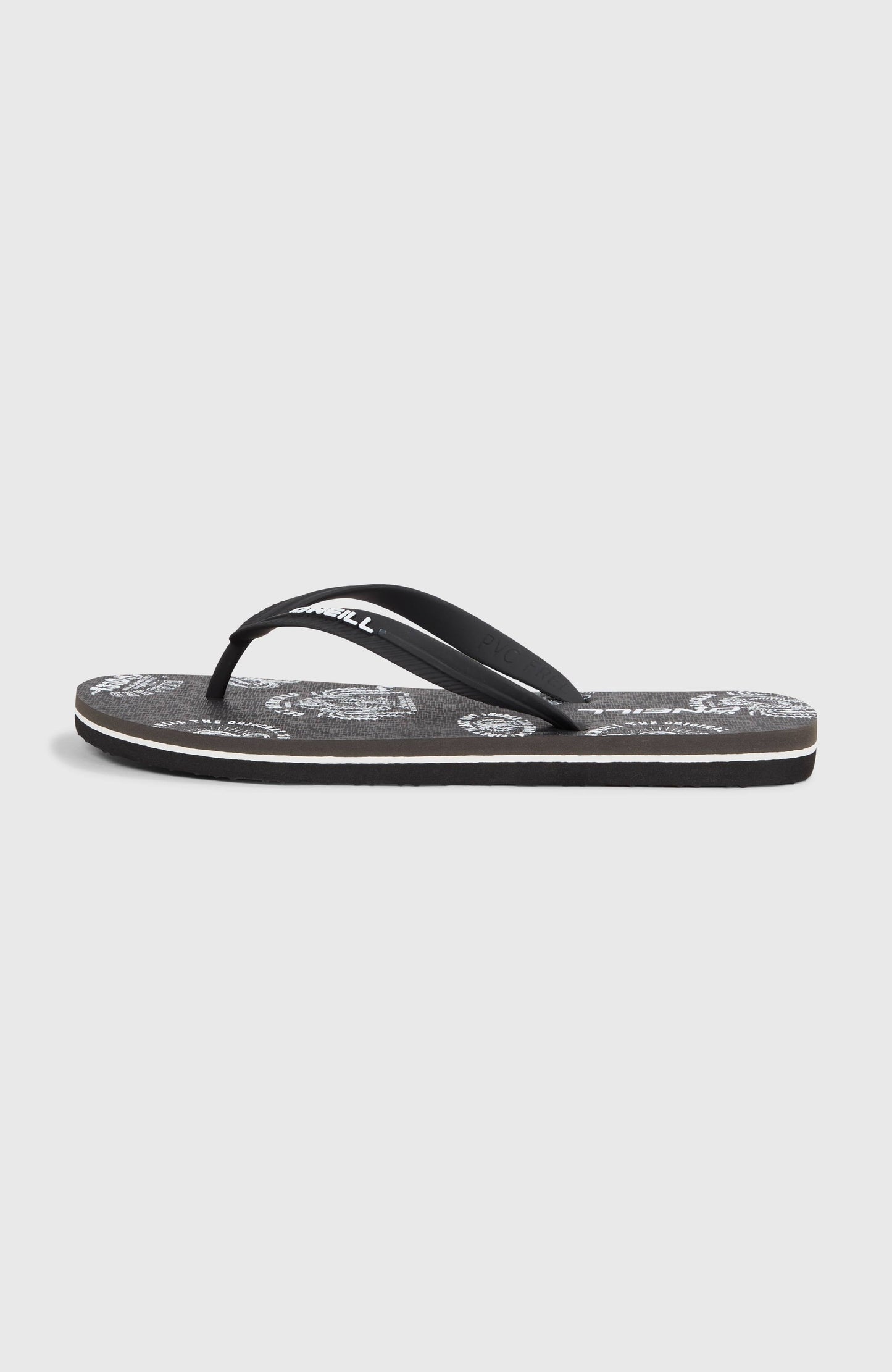 Profile Graphic Sandals Men - Black Mystical
