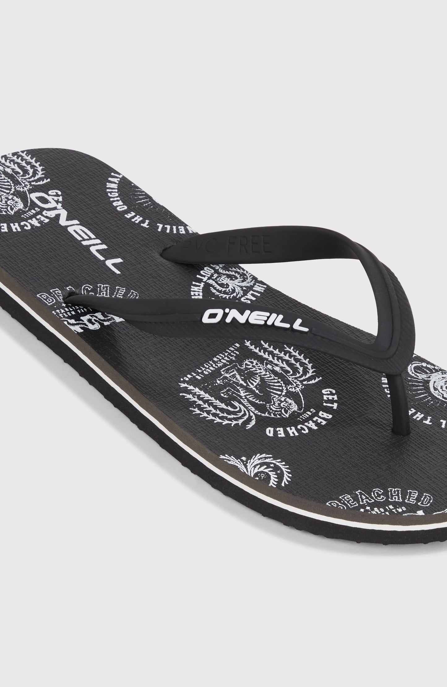 Profile Graphic Sandals Men - Black Mystical