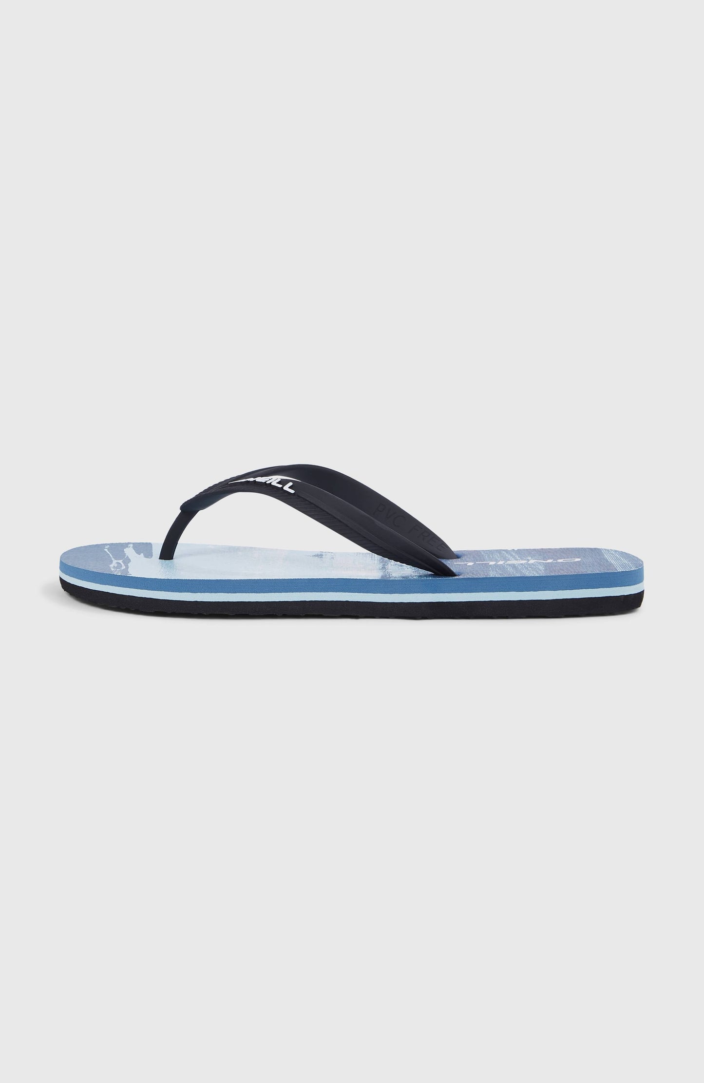 Profile Graphic Sandals Men - Blue Melted Texture