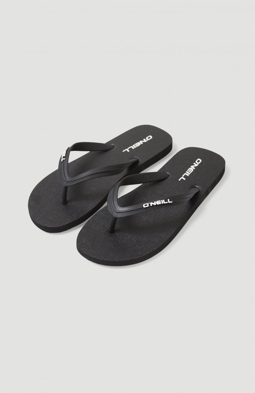 Profile Small Logo Sandals Men - Black Out
