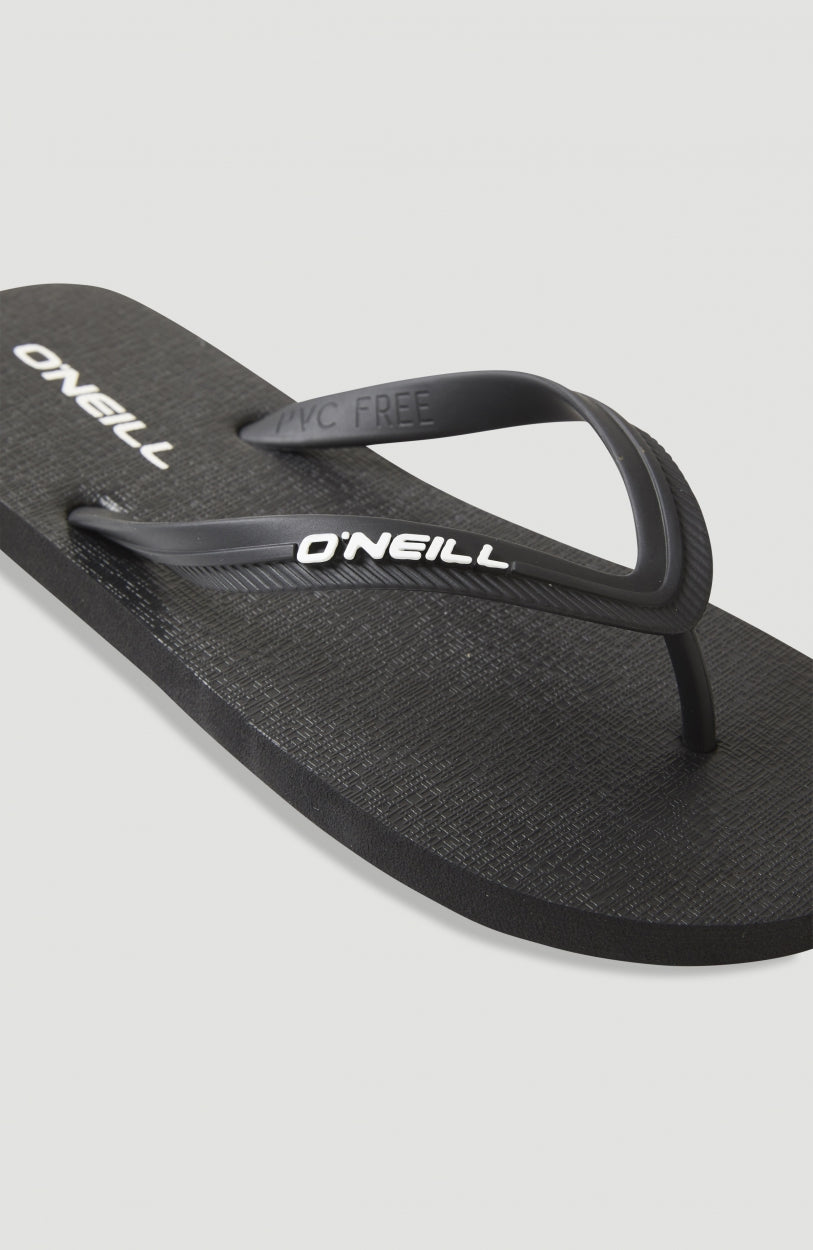 Profile Small Logo Sandals Men - Black Out