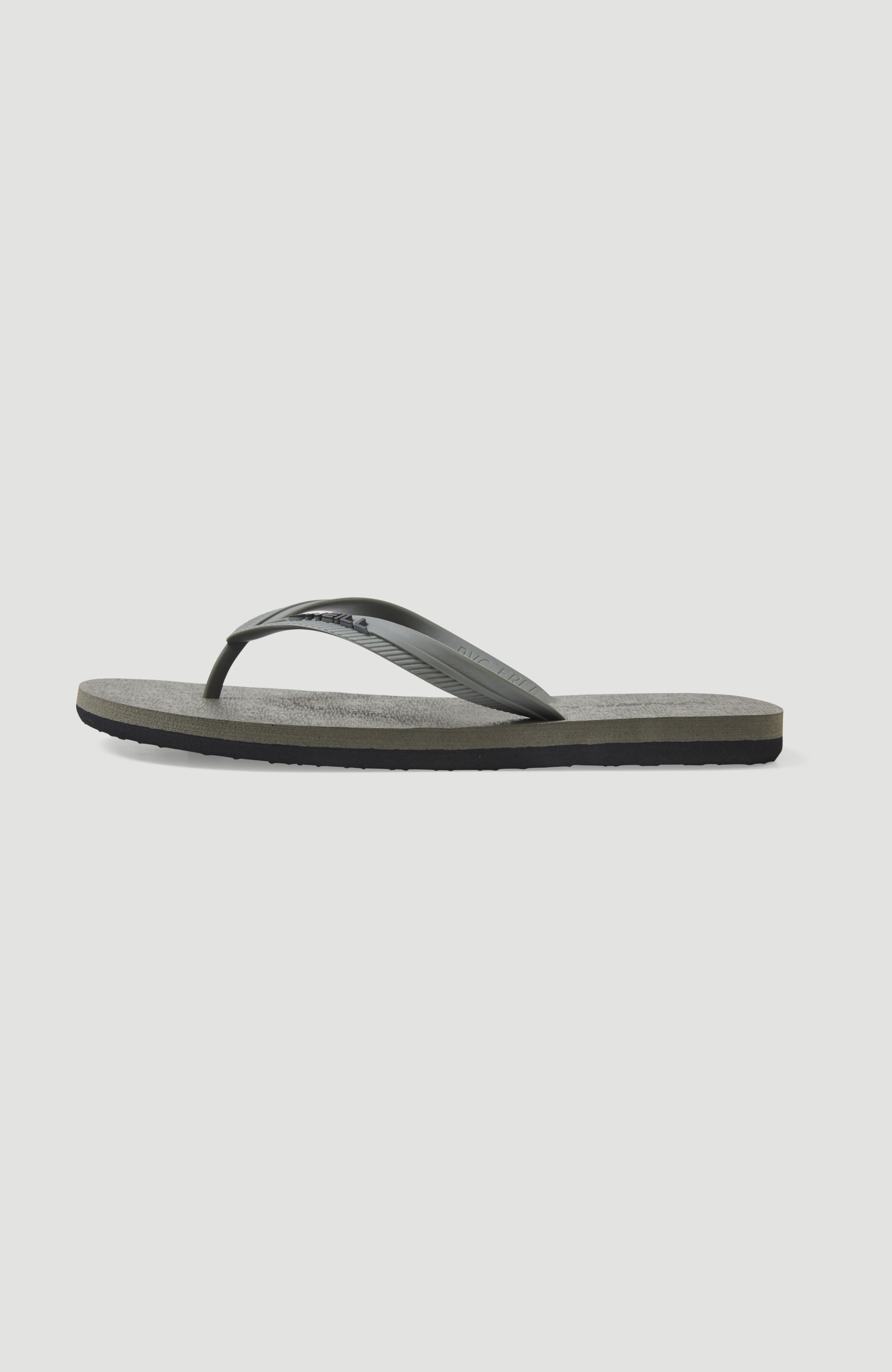 Profile Small Logo Sandals Men - Military Green