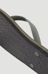 Profile Small Logo Sandals Men - Military Green