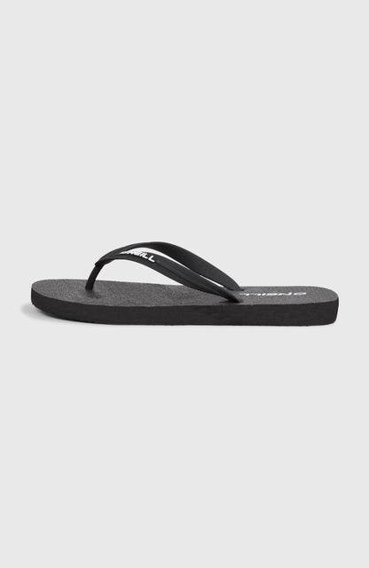 Profile Small Logo Sandals Men - Black Out