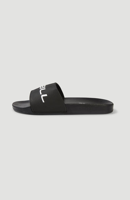 Logo Slides Men - Black Out