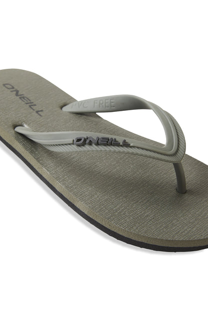 Profile Small Logo Sandals Men - Military Green