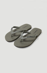Profile Small Logo Sandals Men - Military Green