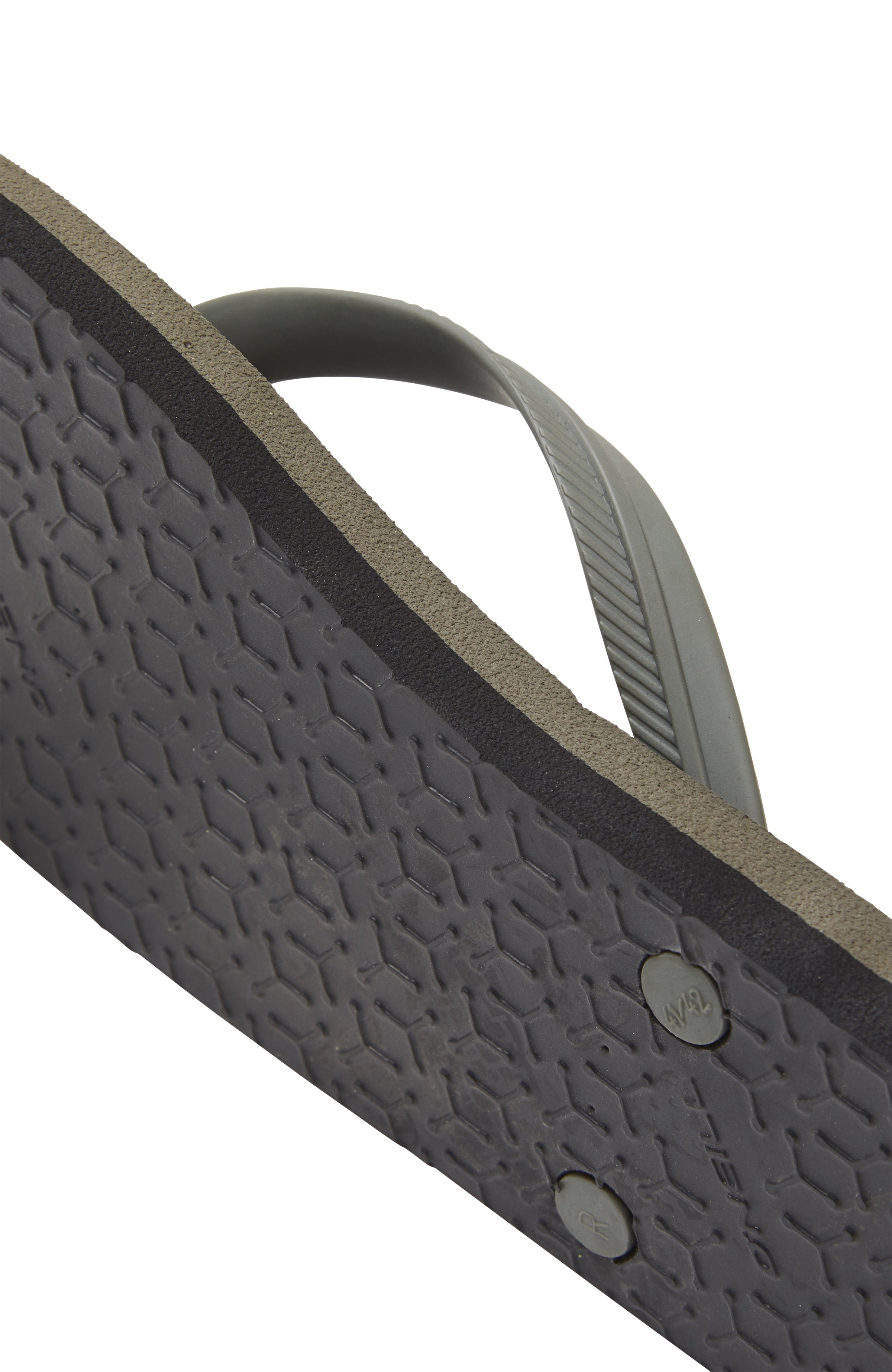 Profile Small Logo Sandals Men - Military Green