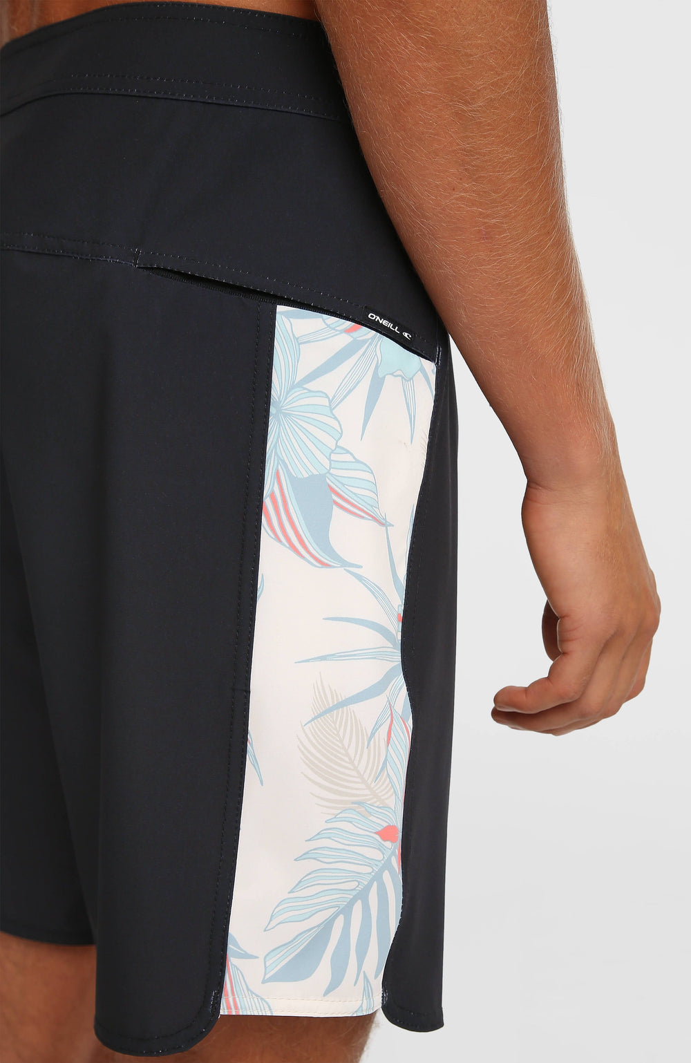Hyperfreak Tech Panel 18'' Boardshorts Men - Black Tech Panel