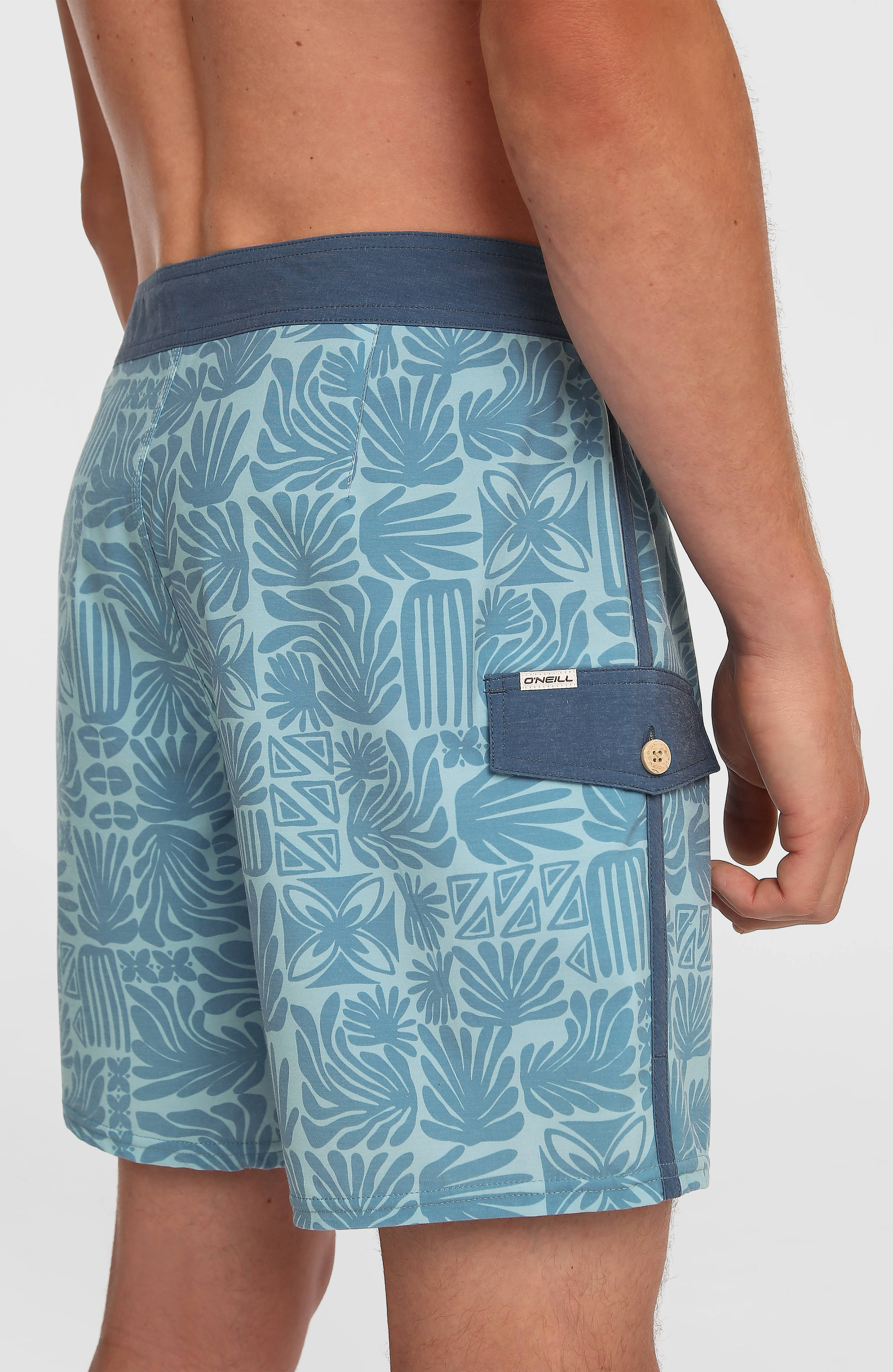Lineup 18'' Boardshorts Men - Captains Blue Lineup