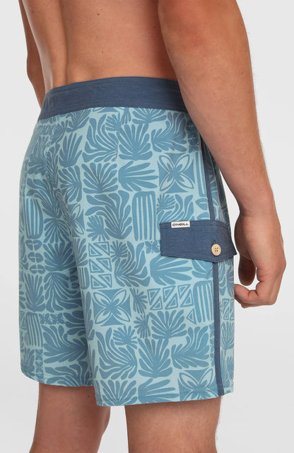 Lineup 18'' Boardshorts Men - Captains Blue Lineup
