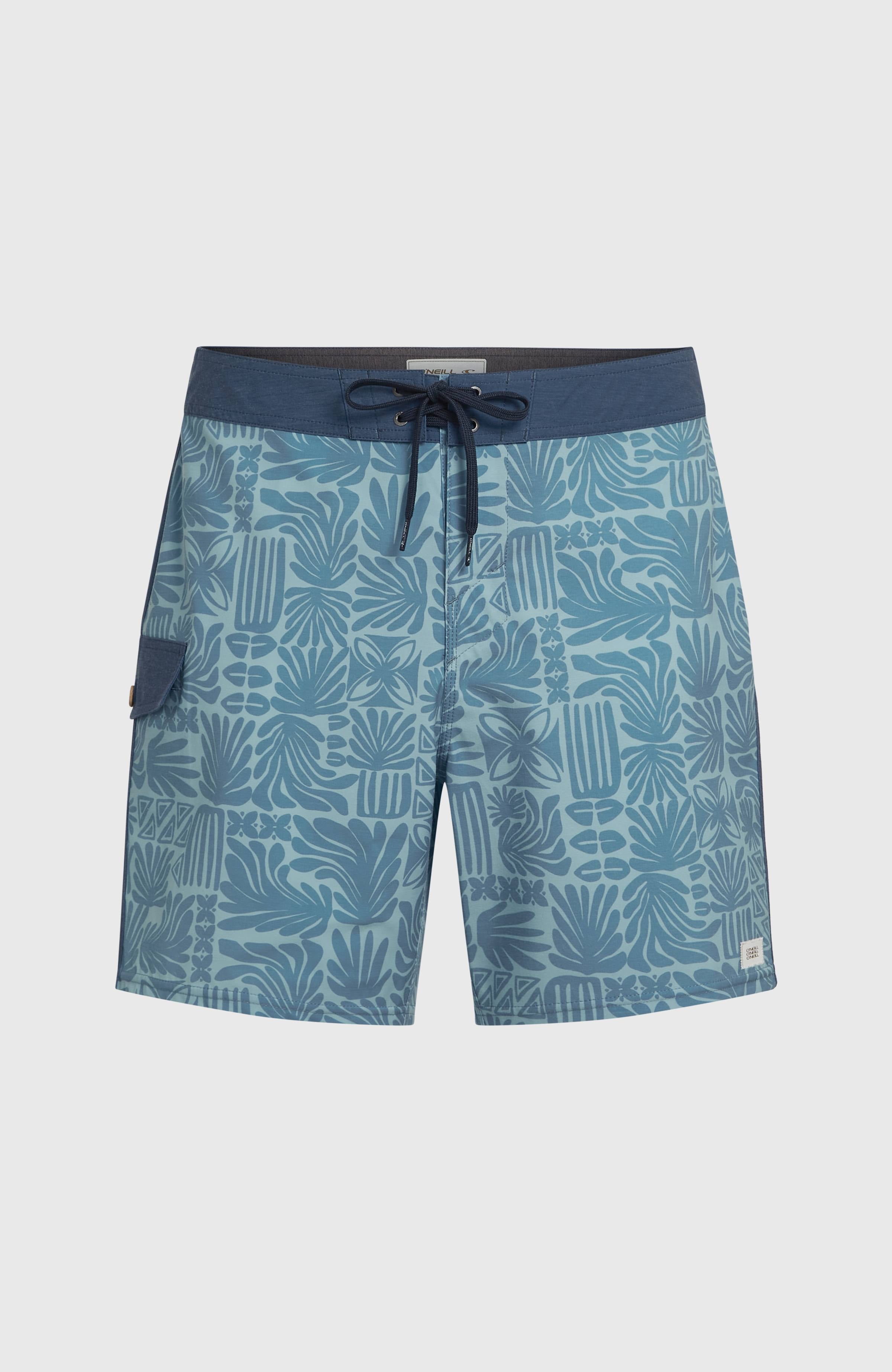 Lineup 18'' Boardshorts Men - Captains Blue Lineup