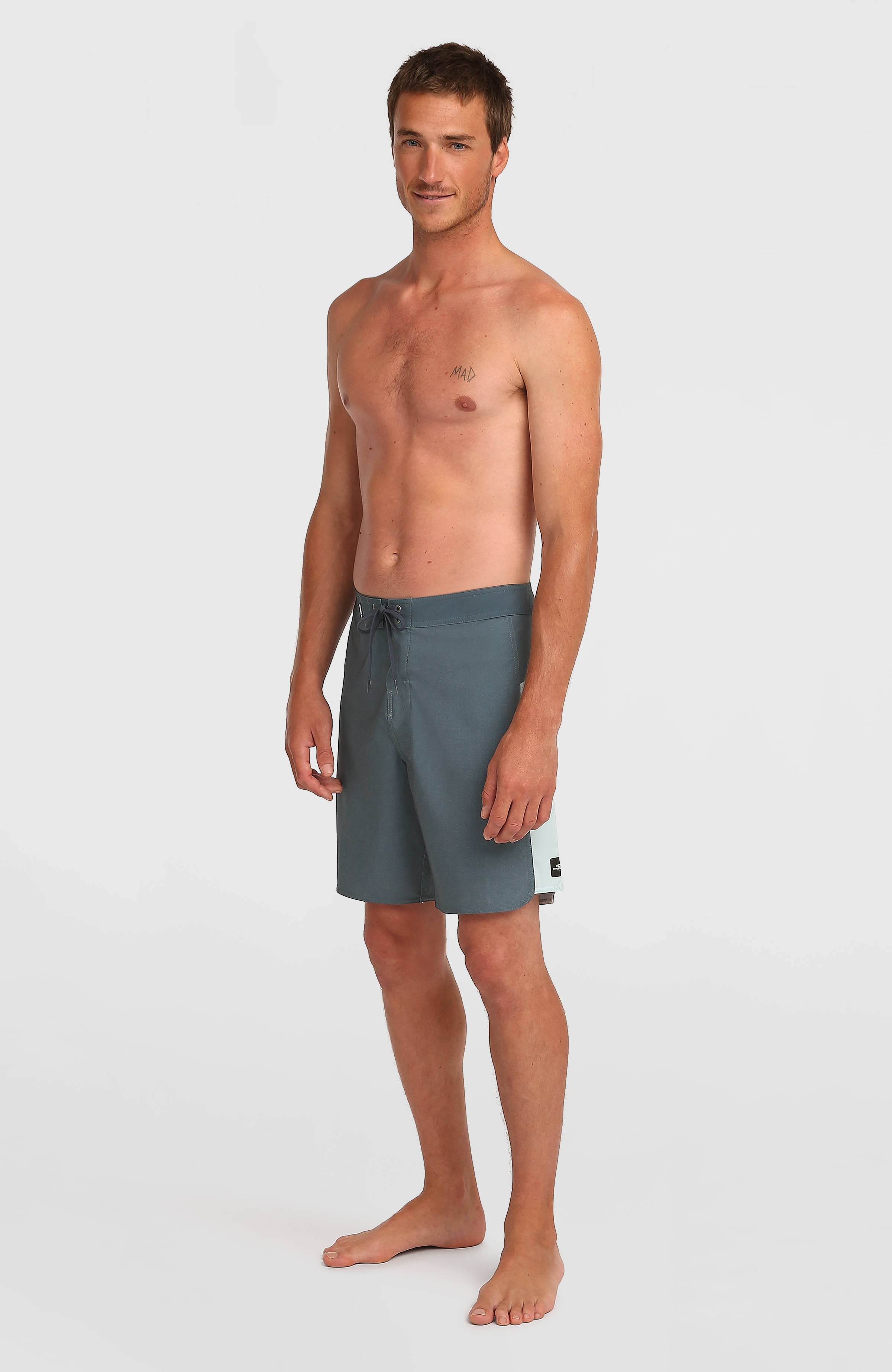 Hyperfreak Tech Panel 18'' Boardshorts Men - Dark Slate Tech Panel