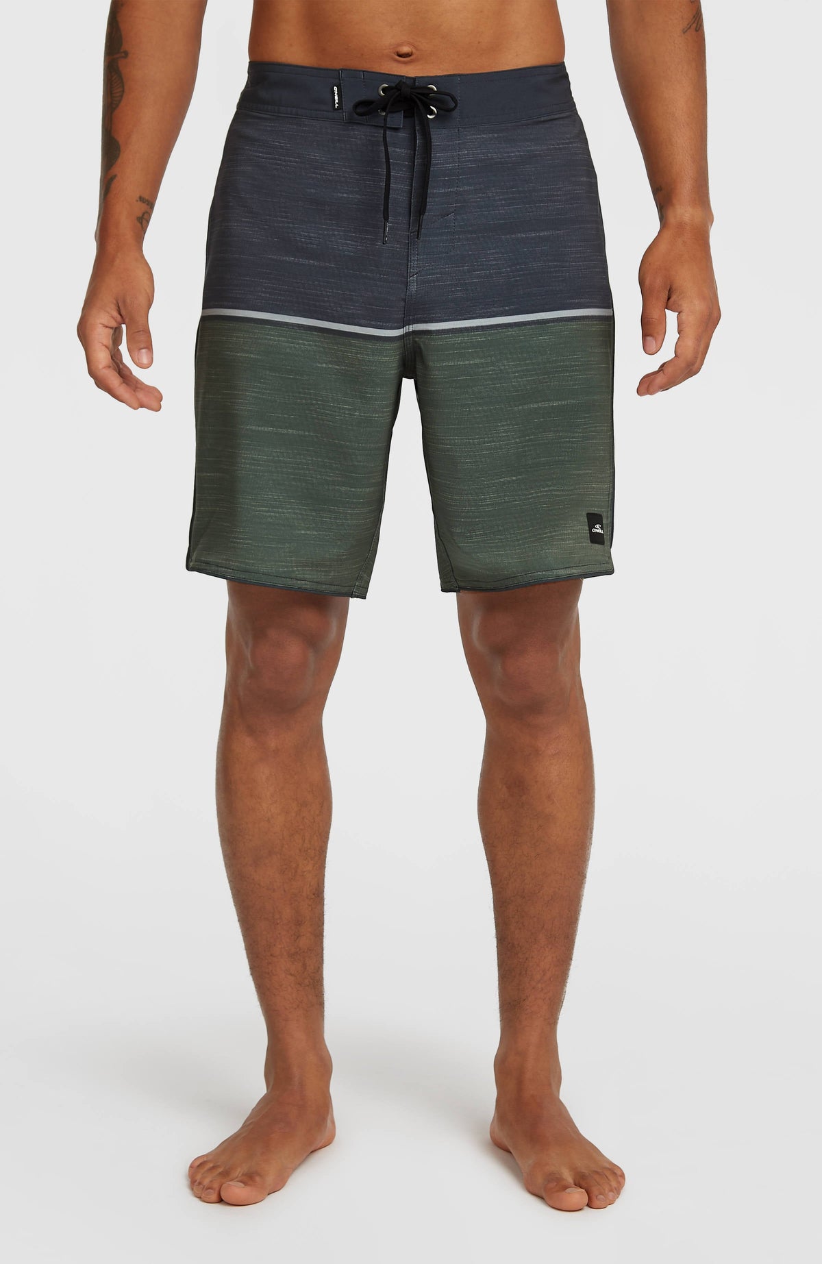 Hyperfreak Mysto Block 19'' Boardshorts Men - Dark Olive Mysto Block