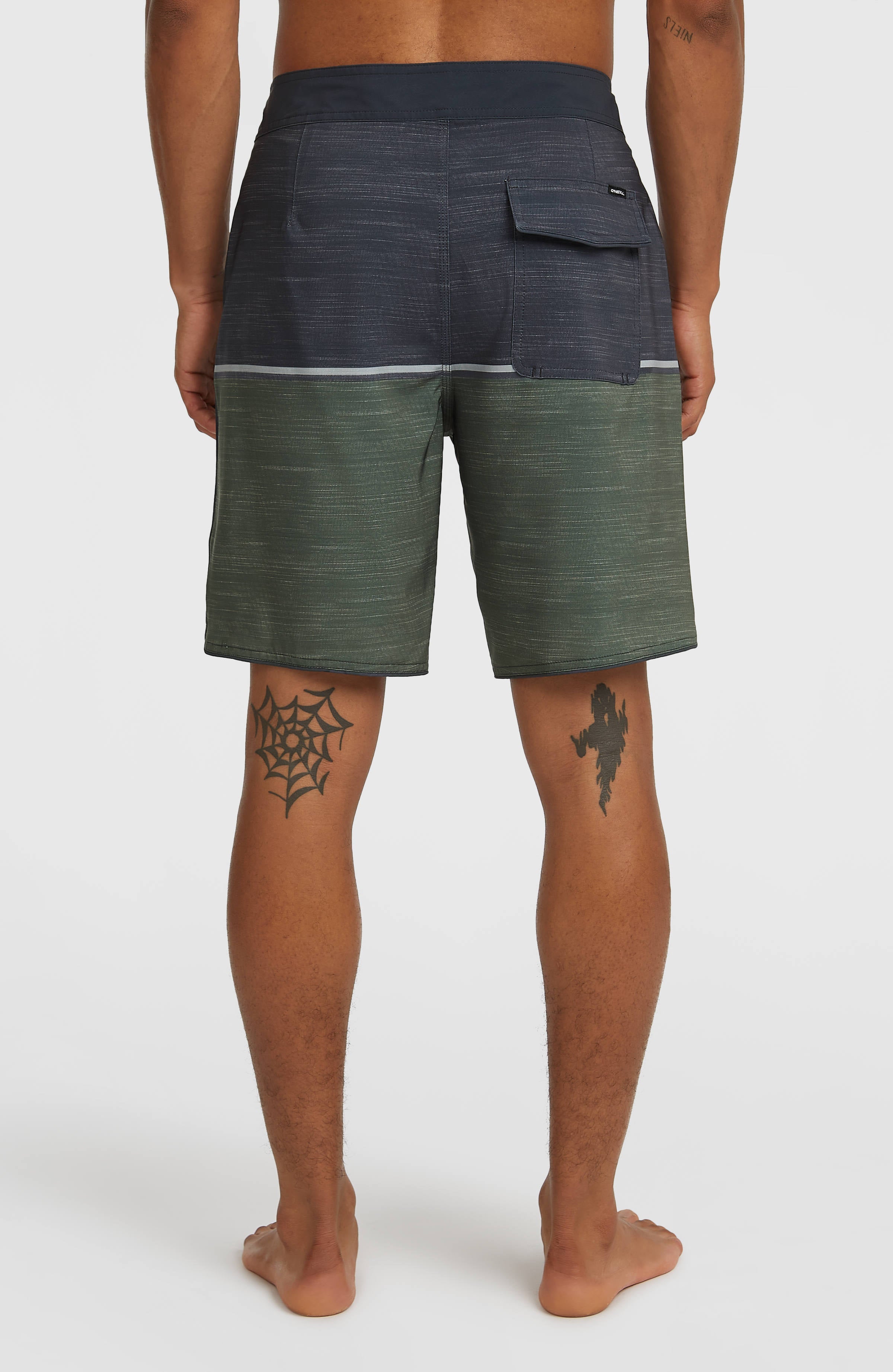 Hyperfreak Mysto Block 19'' Boardshorts Men - Dark Olive Mysto Block