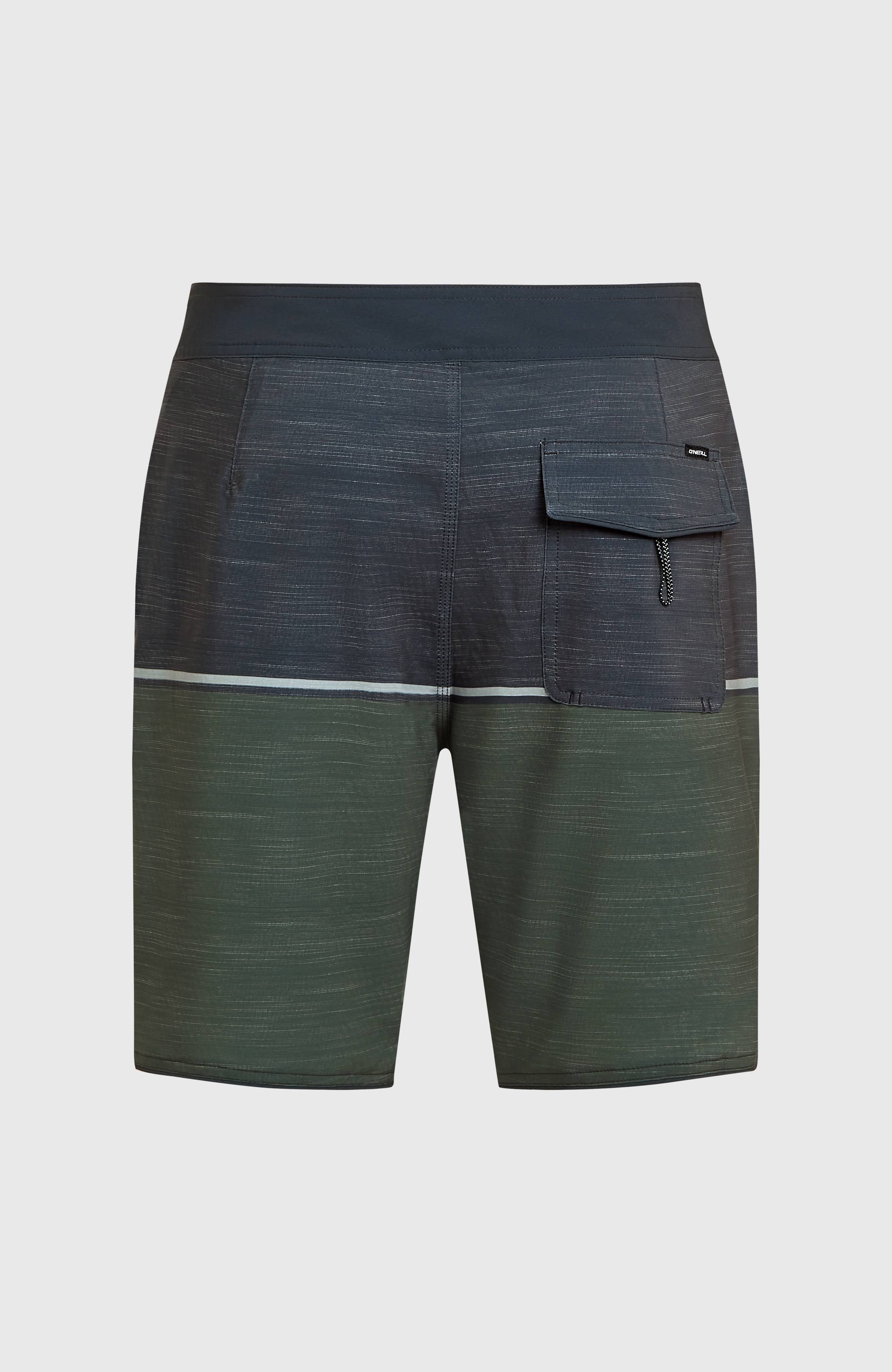Hyperfreak Mysto Block 19'' Boardshorts Men - Dark Olive Mysto Block