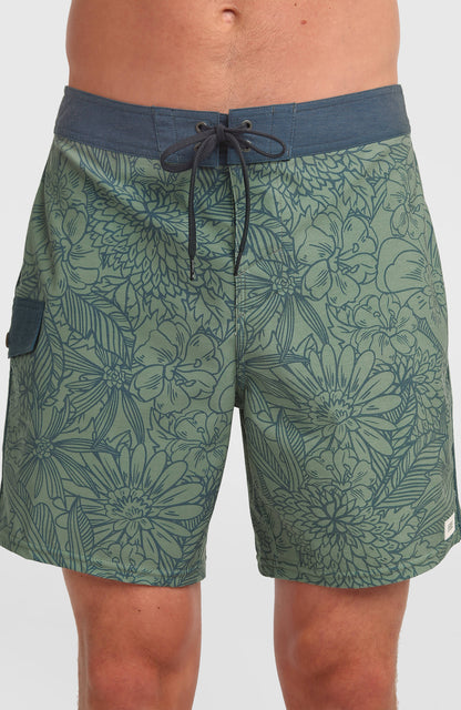 Lineup 18'' Boardshorts Men - Sage Lineup
