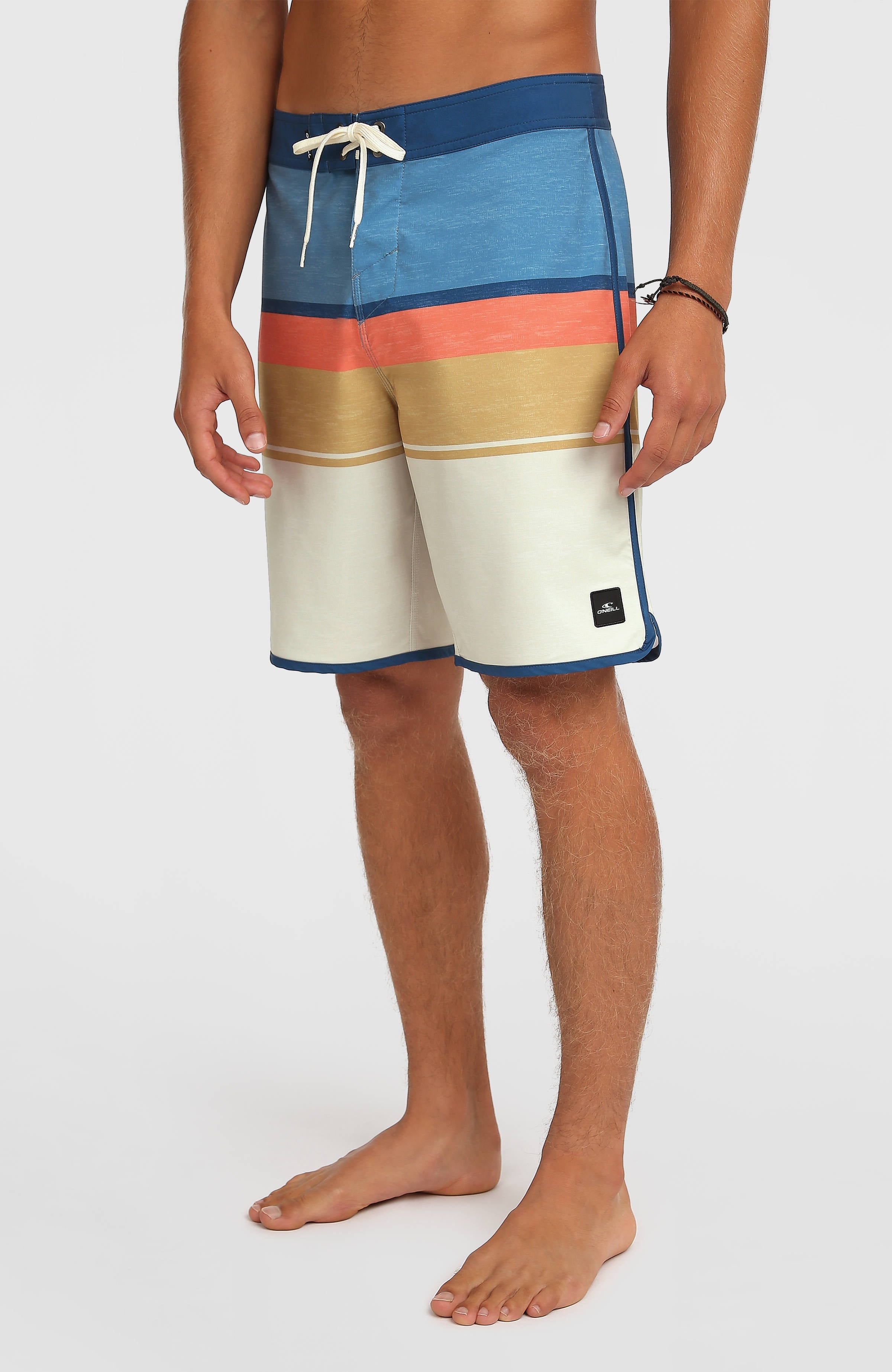 Lennox Scallop 19'' Boardshorts Men - Light Khaki Lennox Scallop