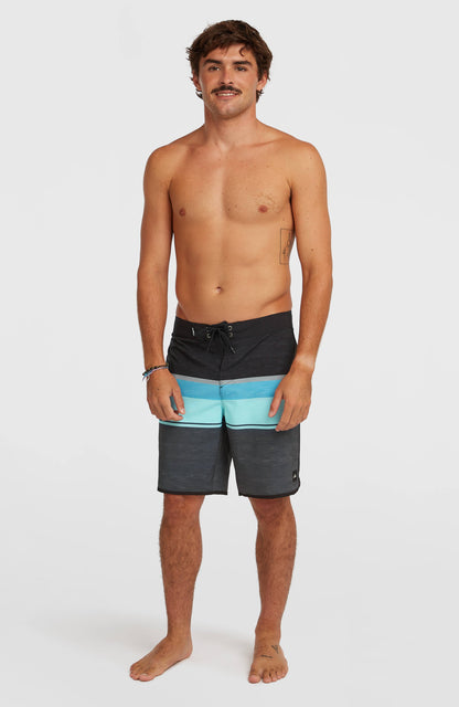 Lennox Scallop 19'' Boardshorts Men - Phantom Lennox Scallop