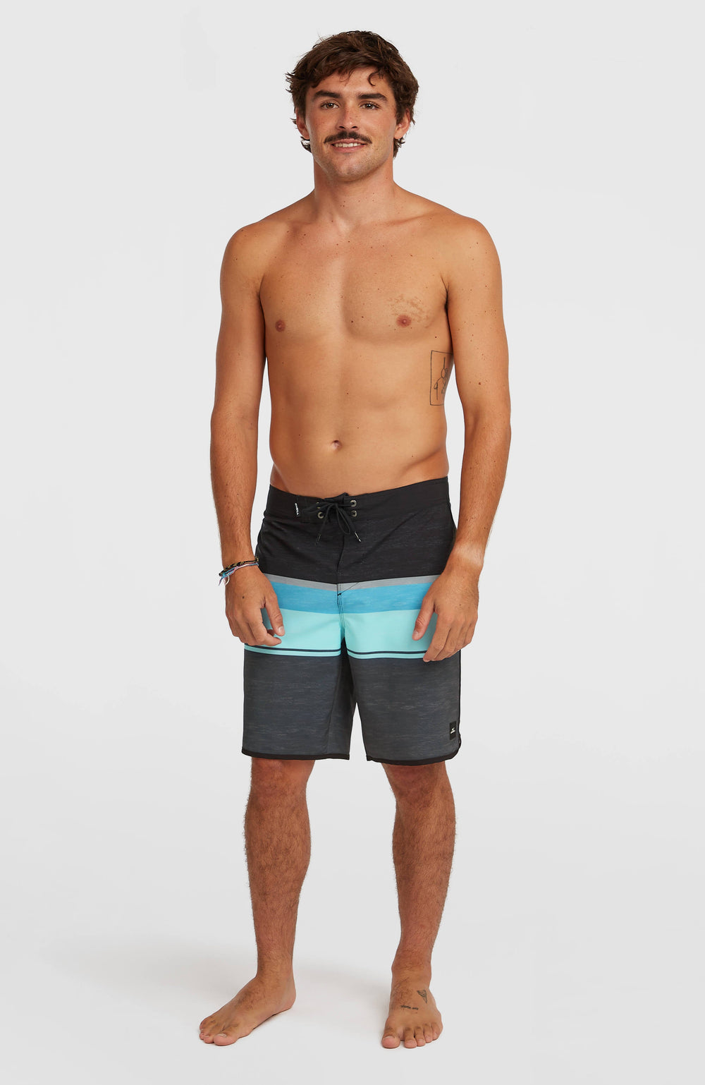 Lennox Scallop 19'' Boardshorts Men - Phantom Lennox Scallop