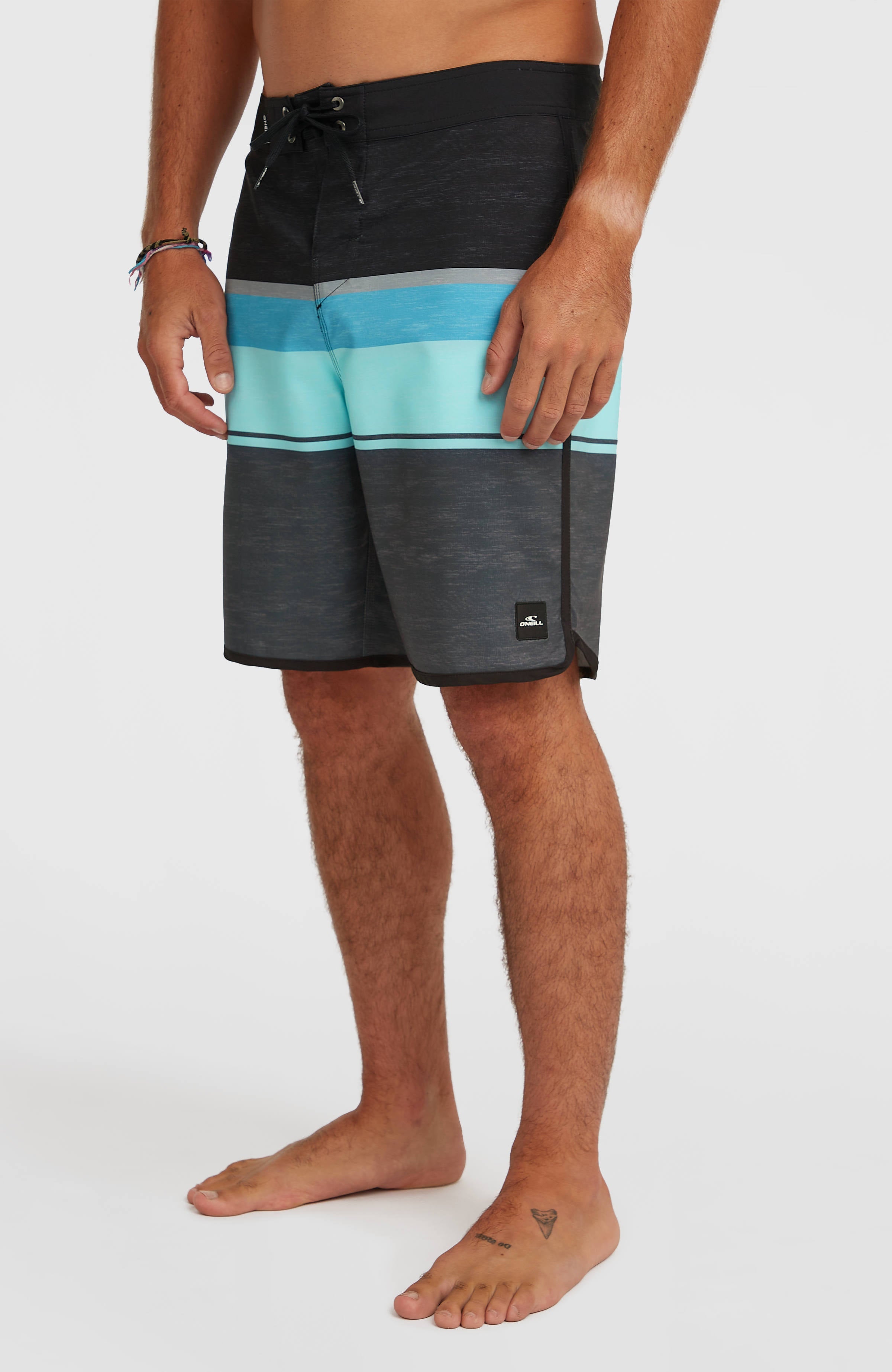 Lennox Scallop 19'' Boardshorts Men - Phantom Lennox Scallop