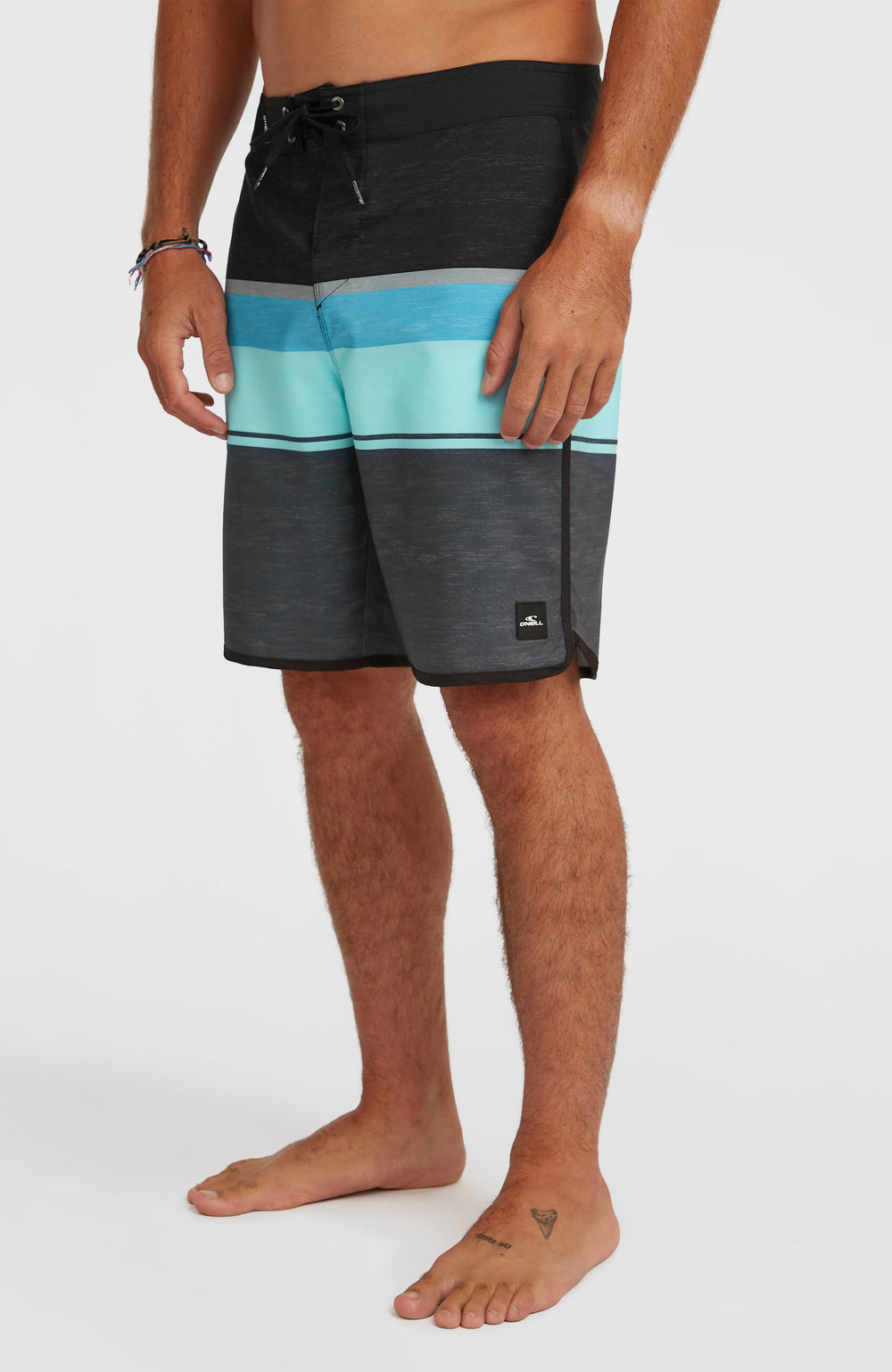 Lennox Scallop 19'' Boardshorts Men - Phantom Lennox Scallop