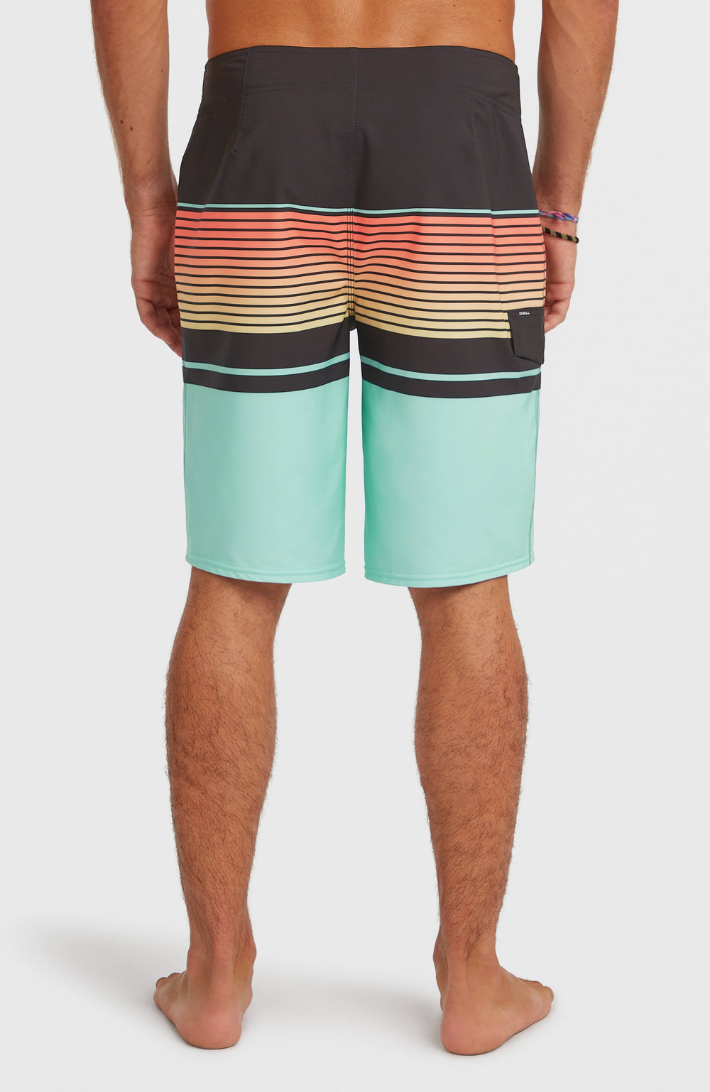 Lennox Stripe 21'' Boardshorts Men - Canal Blue Lennox Stripe